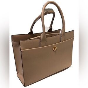Tory Burch Kira Tote Bag, Perfect Sand Color